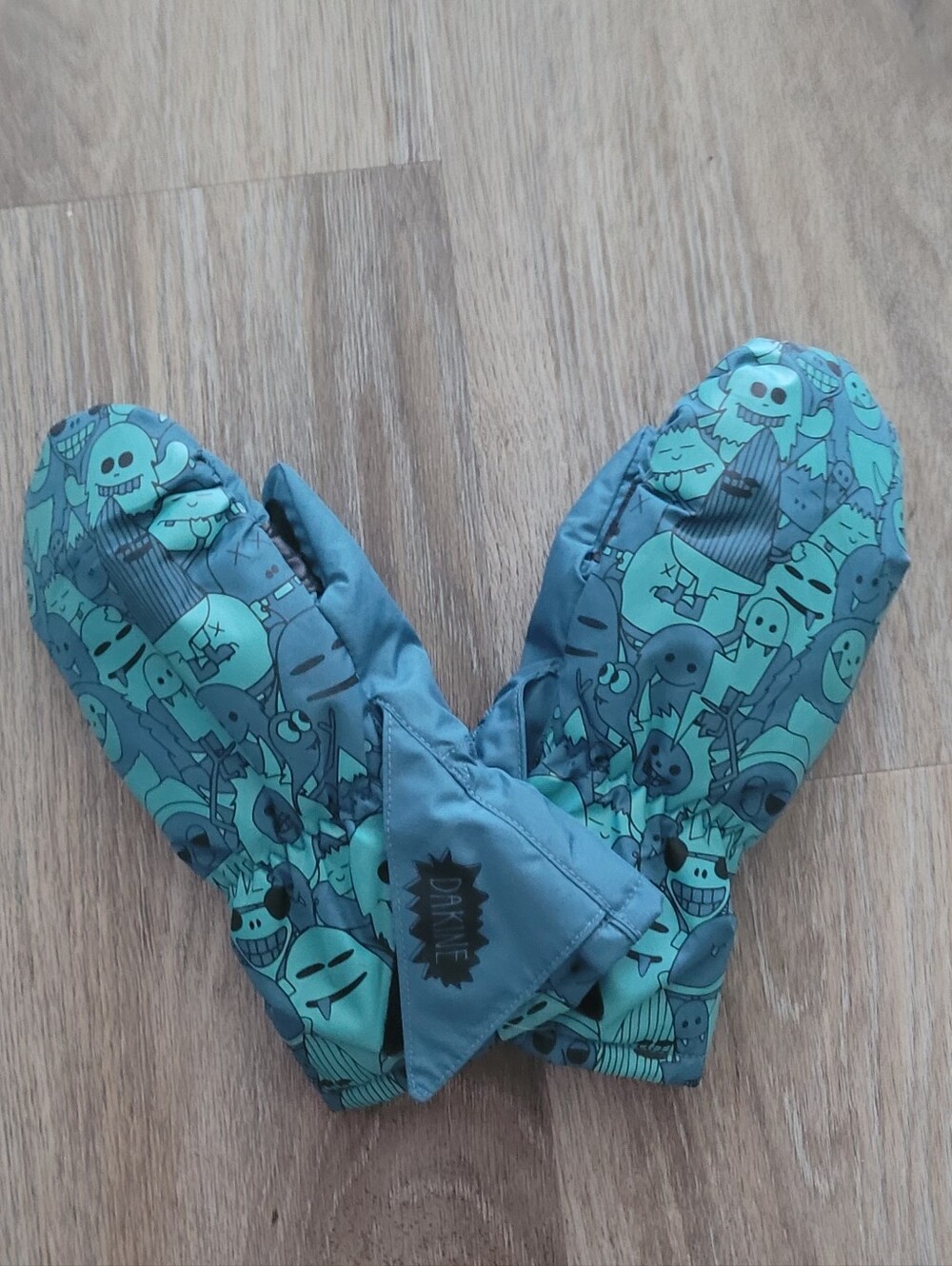 Dakine Toddler Brat Mittens Sz 3-4 Yrs